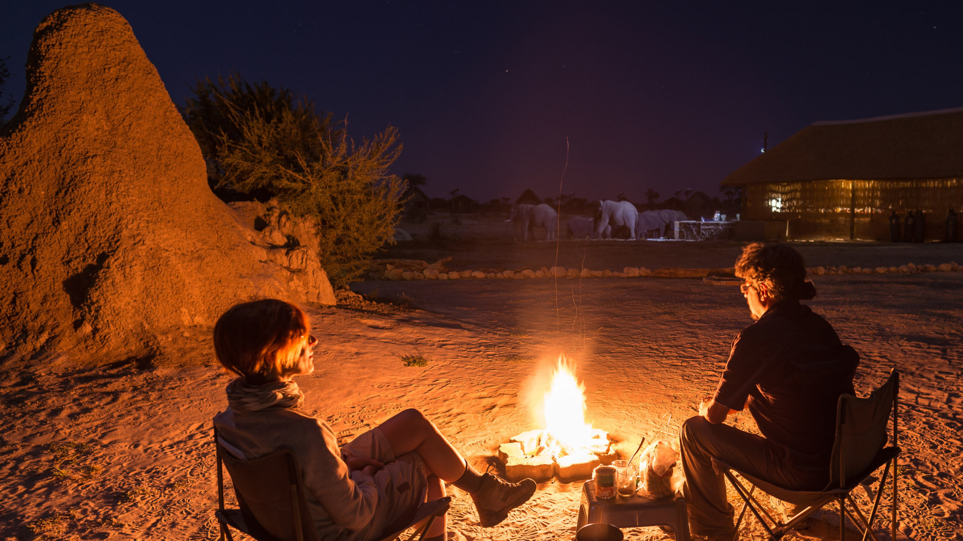 Camping-Safari im wilden Botswana