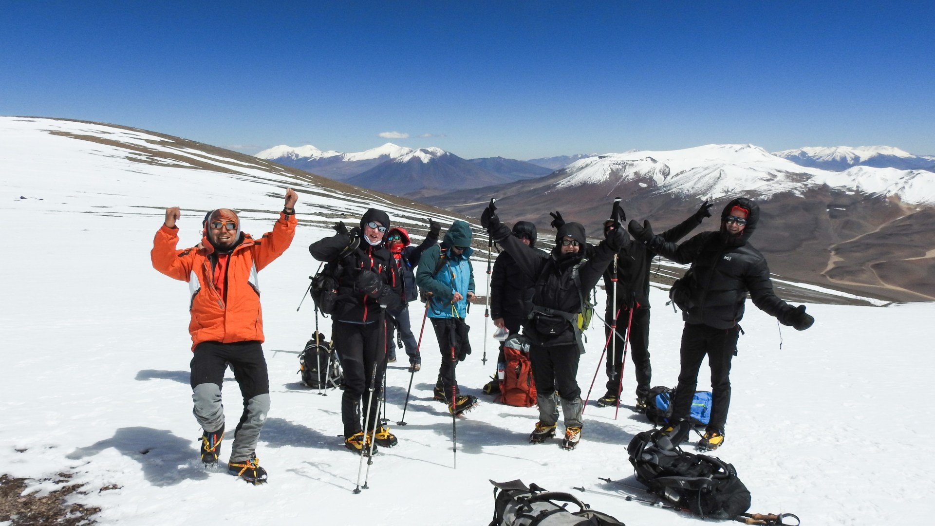 Ojos del Salado (6.893 m) Expedition