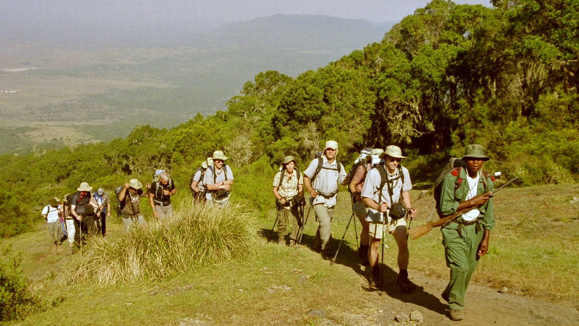 Auf dem ersten Plateau, dem Elefantenrücken