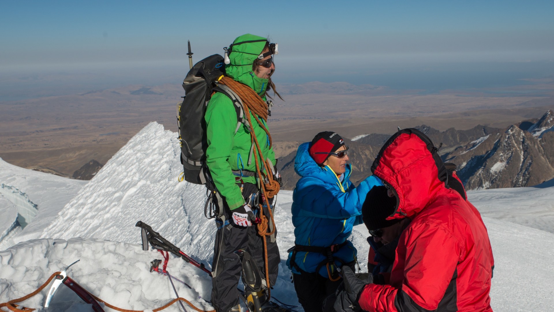 Dem Himmel so nah auf den höchsten Bergen Boliviens
