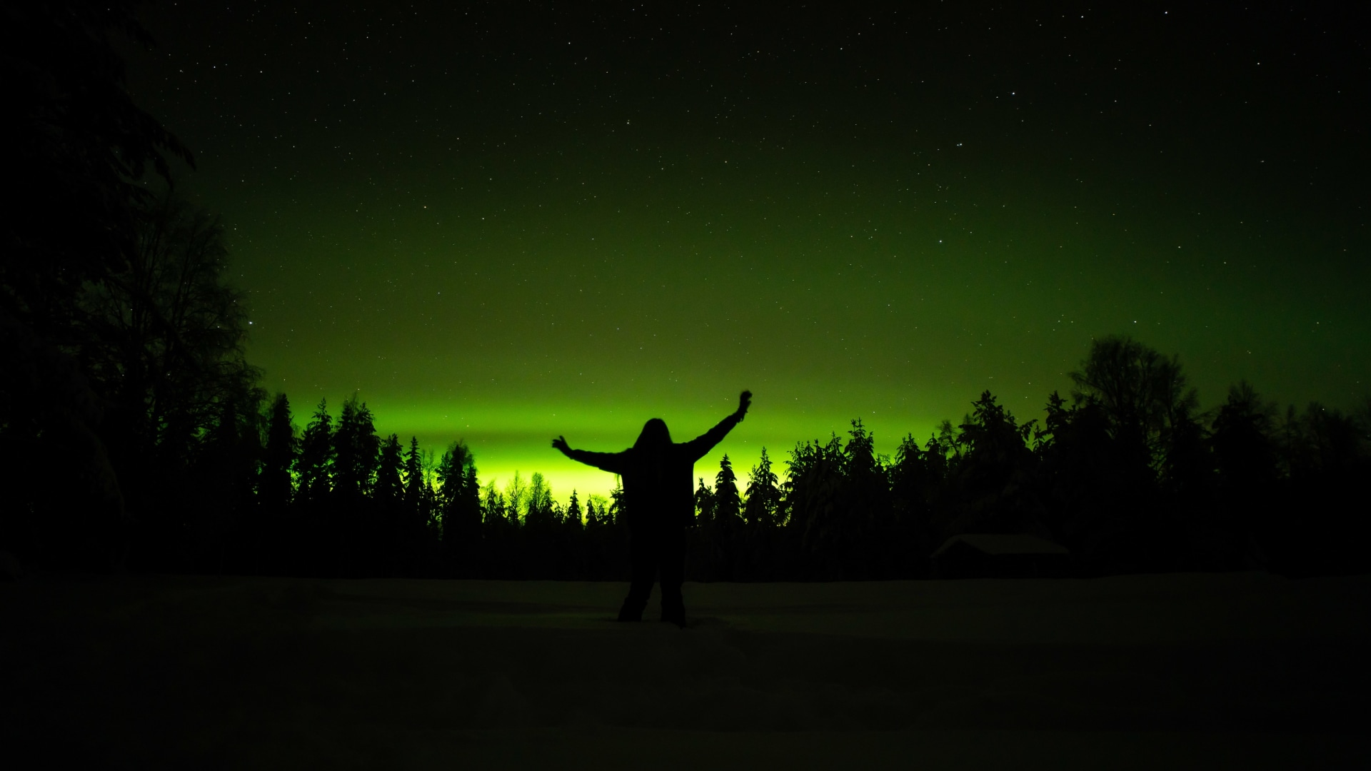 Polarlicht Jump