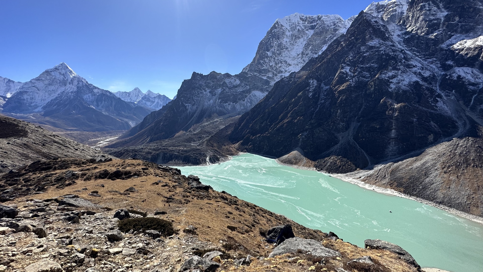 Durch das Gokyo-Tal & über den Cho La Pass zum Everest Basislager