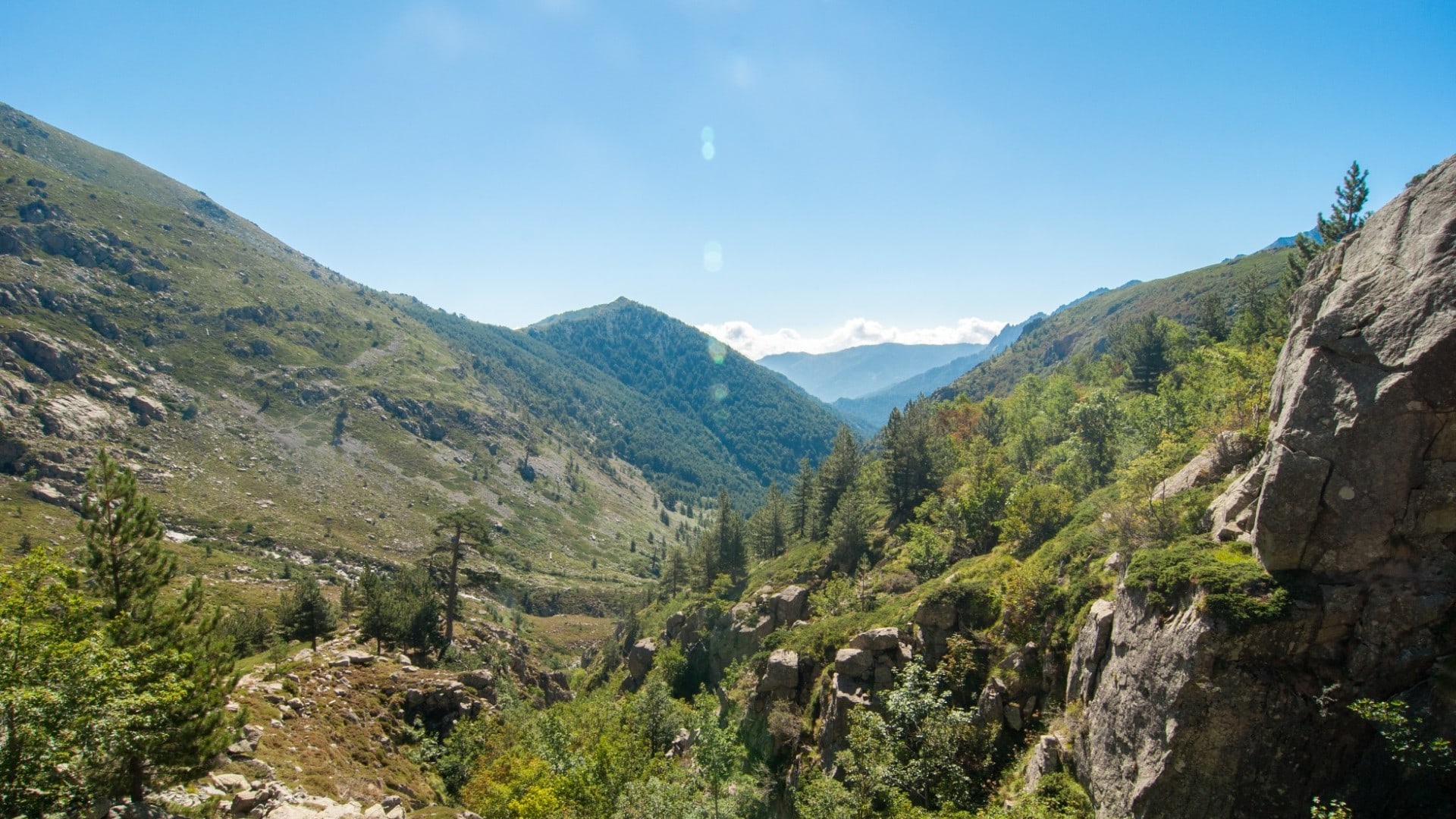 GR20 Korsika Wanderung Landschaft