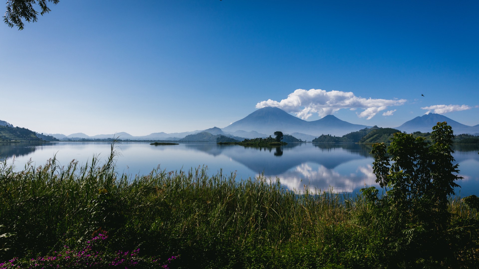 Der wunderschöne Lake Mutanda