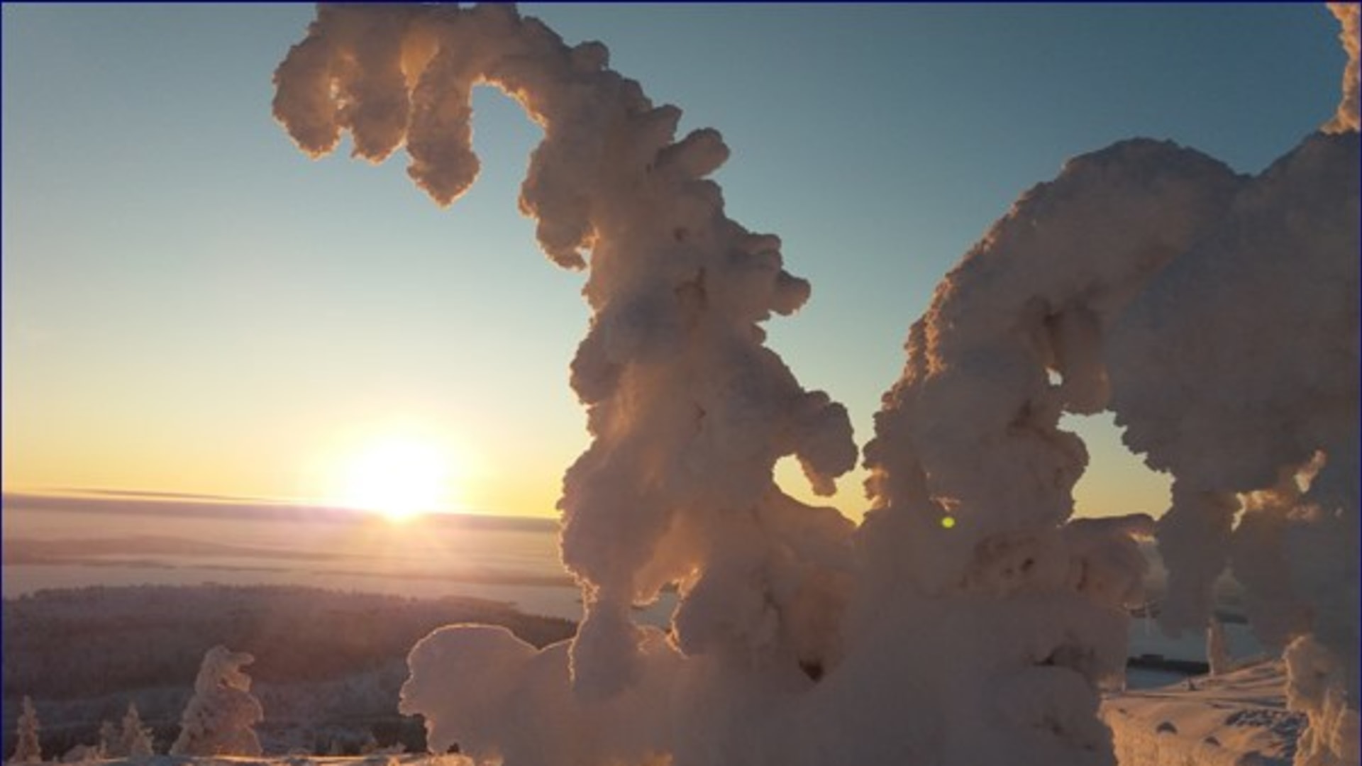 Winter in Schwedisch Lappland