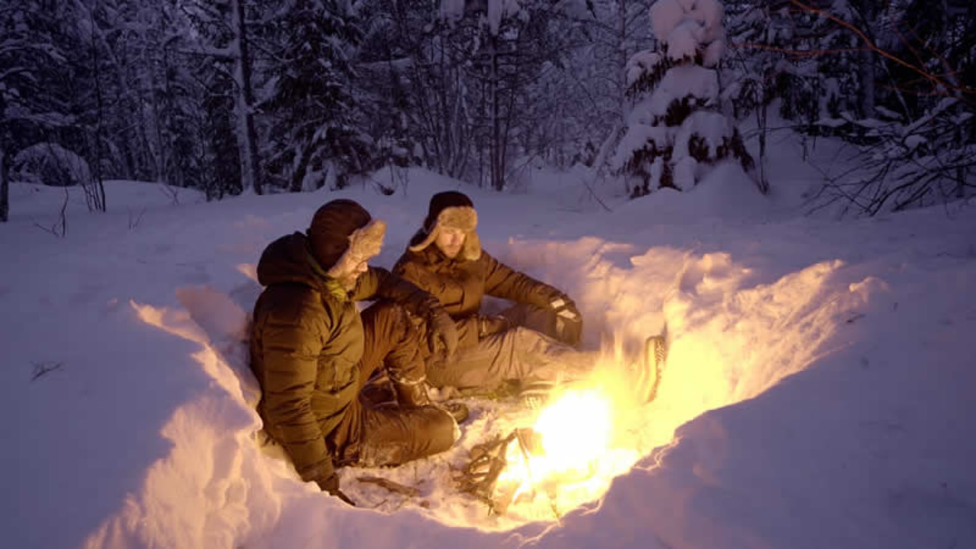 Picknick in der Wildnis