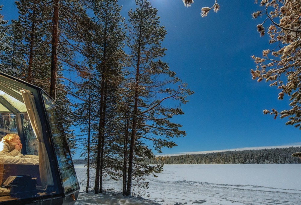 Glass Igloo in Torassieppi