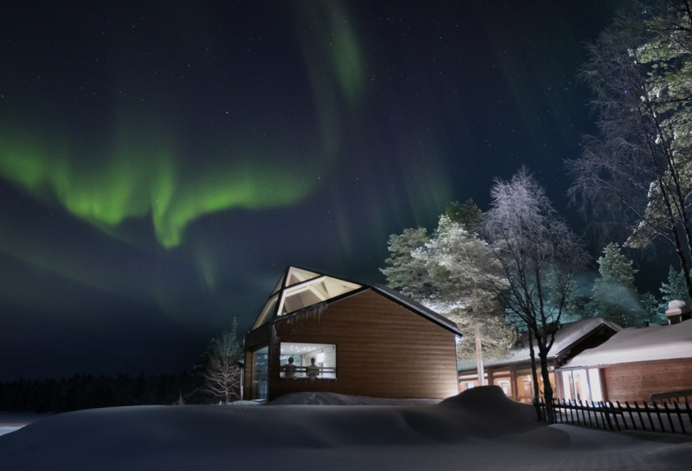 Jeris Arctic Fire Lodge Außen