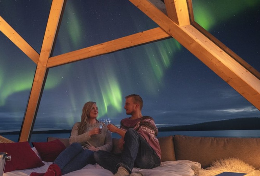 Jeris Arctic Fire Lodge Zimmer