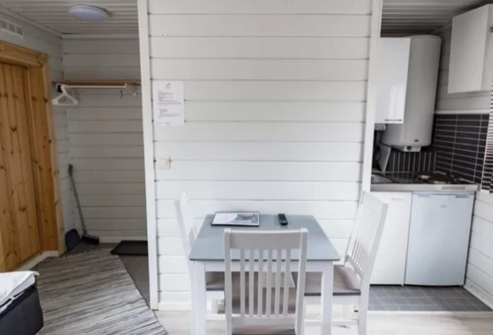 Crow Creek Cabins Essbereich