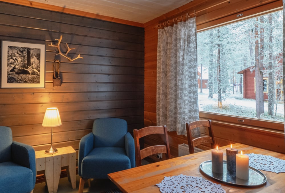 Torassieppi Cabin mit Kamin