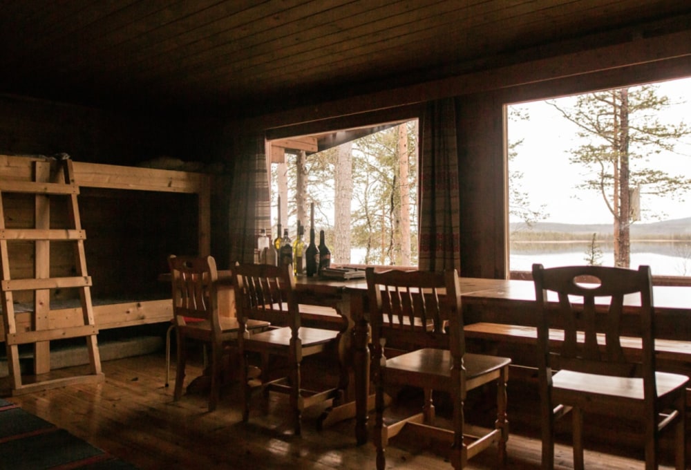 Wildnishütte Finnland