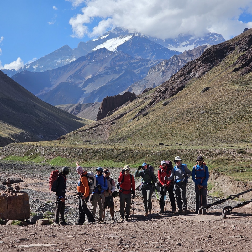Aconcagua Besteigung per Überschreitung auf der 360°-Route