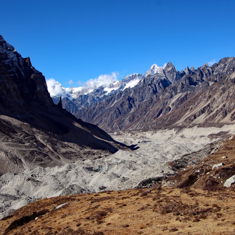 Kangchendzönga Base Camp Trek mit Drohmo Ri East Besteigung (5.958 m)