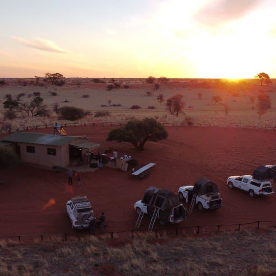 Bagatelle Kalahari Game Ranch Campsite