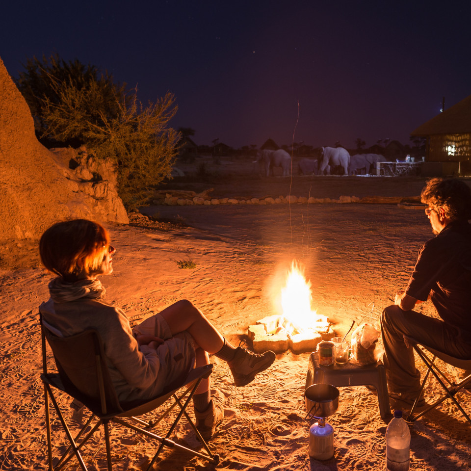 Camping-Safari im wilden Botswana