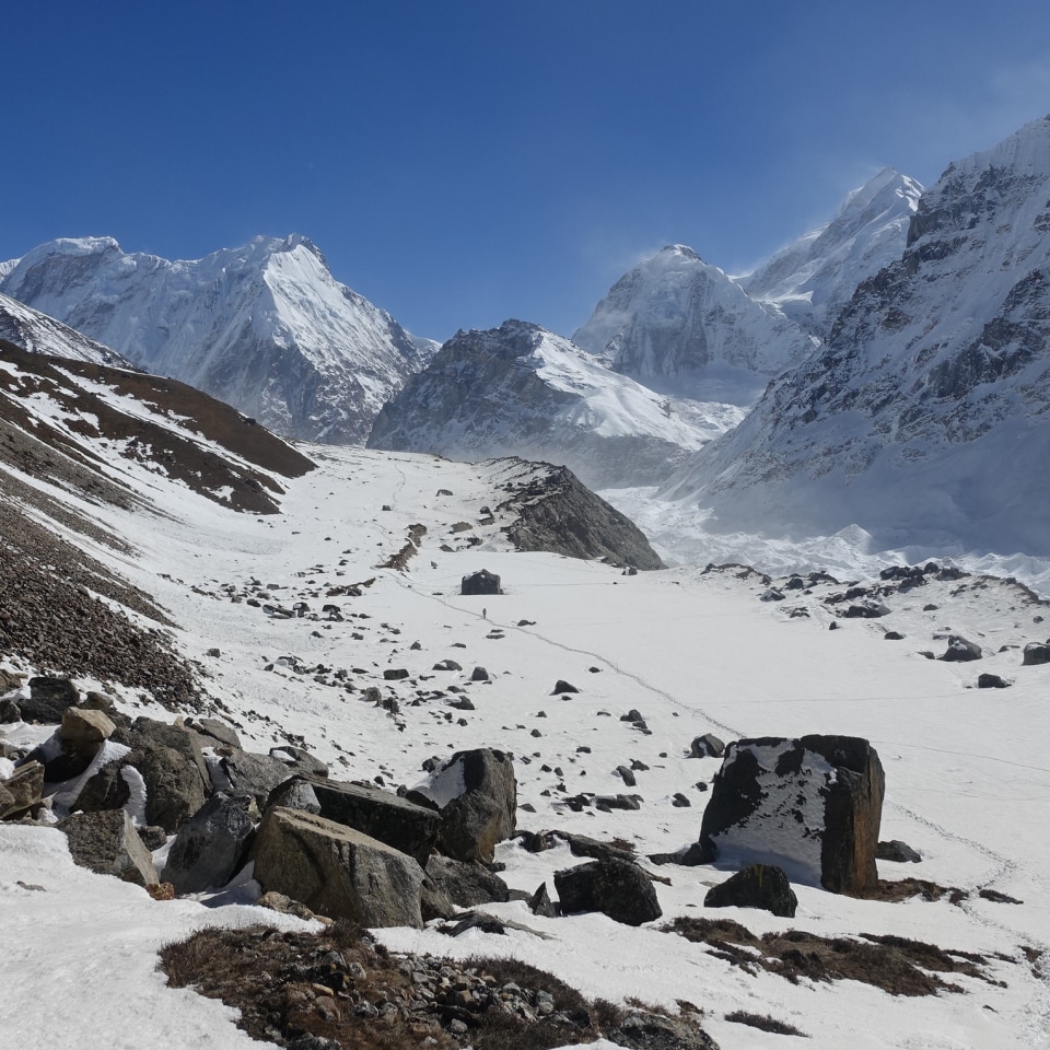 Kangchendzönga Base Camp Trek mit Drohmo Ri East Besteigung (5.958 m)