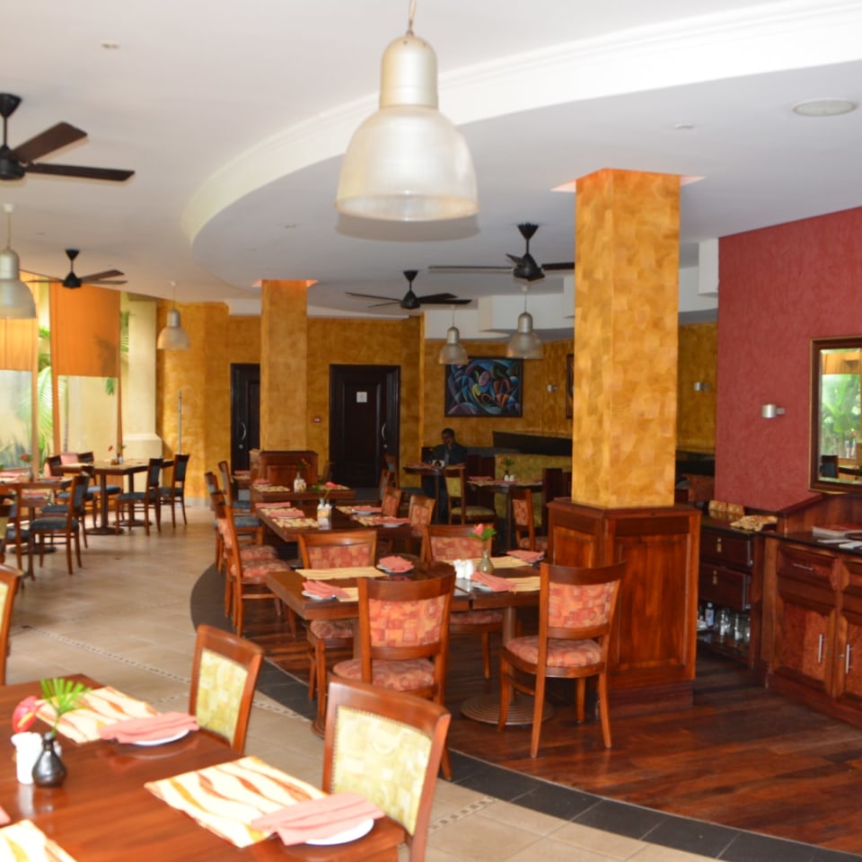 Frühstück im Serena Kigali Hotel