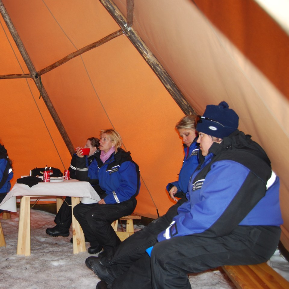 Campsite Schweden Lavvu