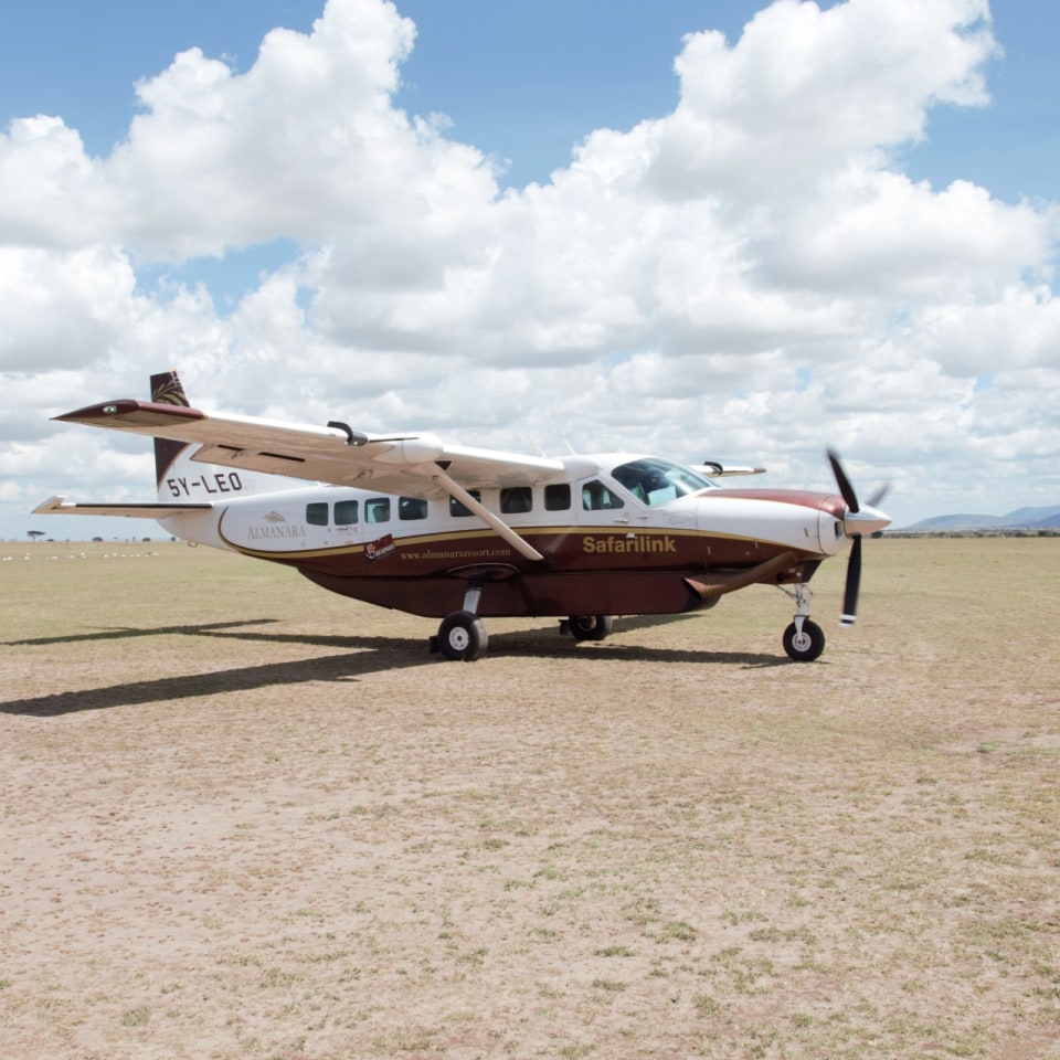 Buschflugzeug Kenia Mombasa