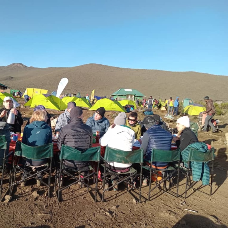 Zeltlager Kilimanjaro