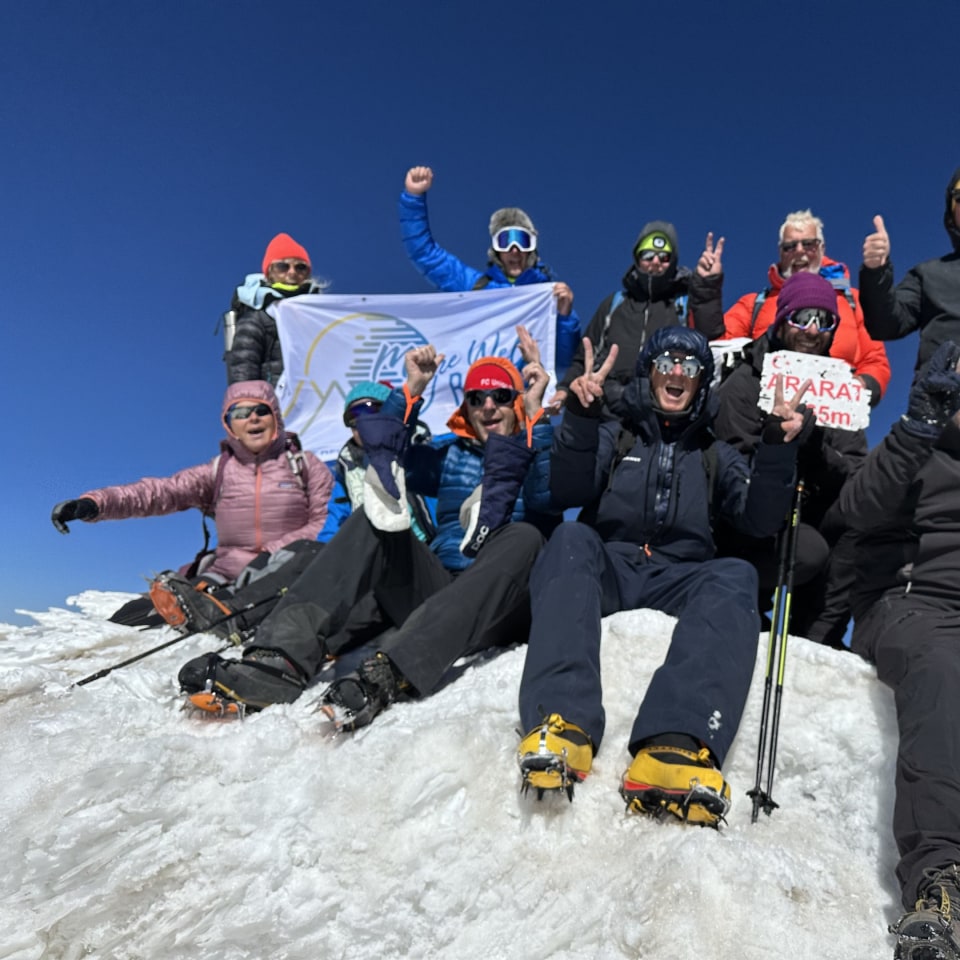 Besteigung des Ararat - die Kurztour