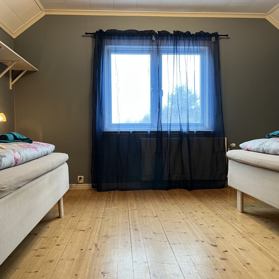 Schlafzimmer mit EInzelbetten