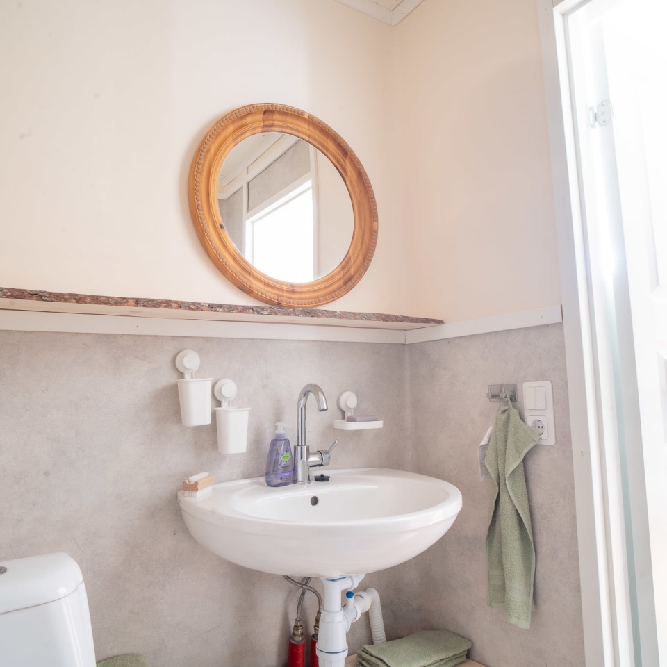 Rotes Schwedenhaus - Badezimmer