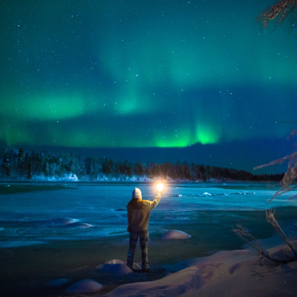 Polarlichtbeobachtung
