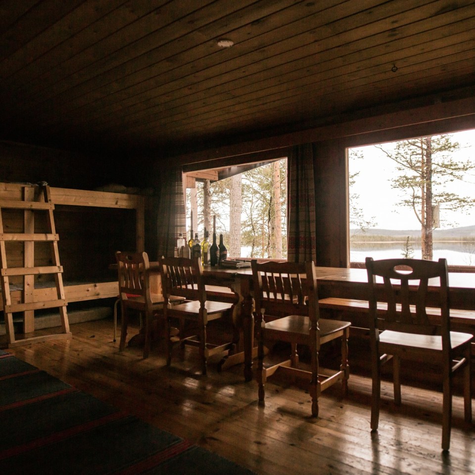 Wildnishütte Finnland
