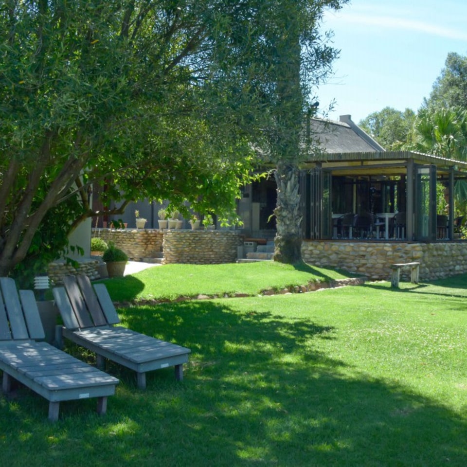 Der Garten der Thabile Lodge