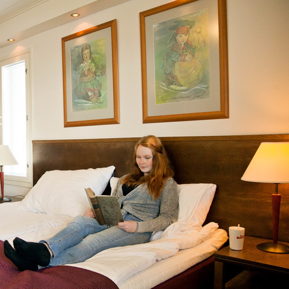 Hotel Inari, Glas Balkon Zimmer