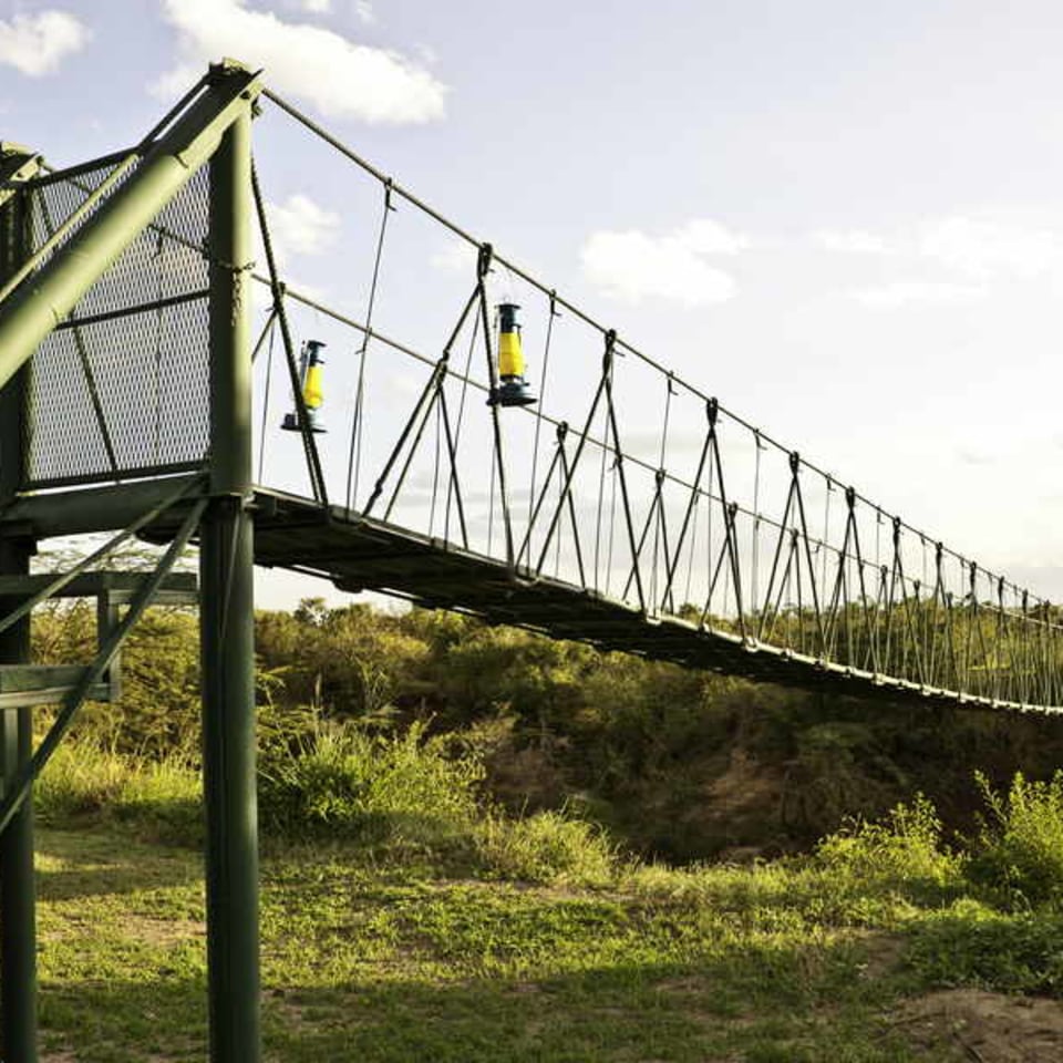 Ilkeliani Camp Kenia Brücke