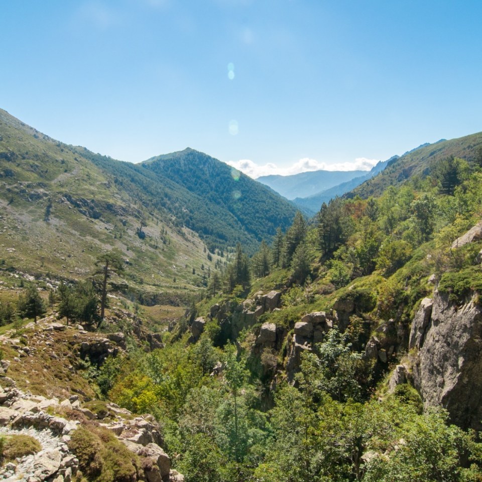 GR20 Korsika Wanderung Landschaft