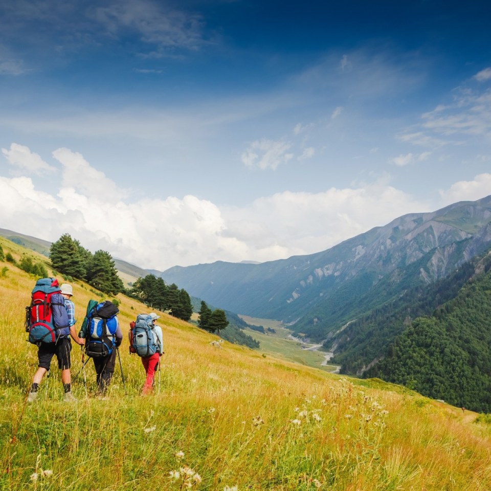 Wanderung in Rumänien