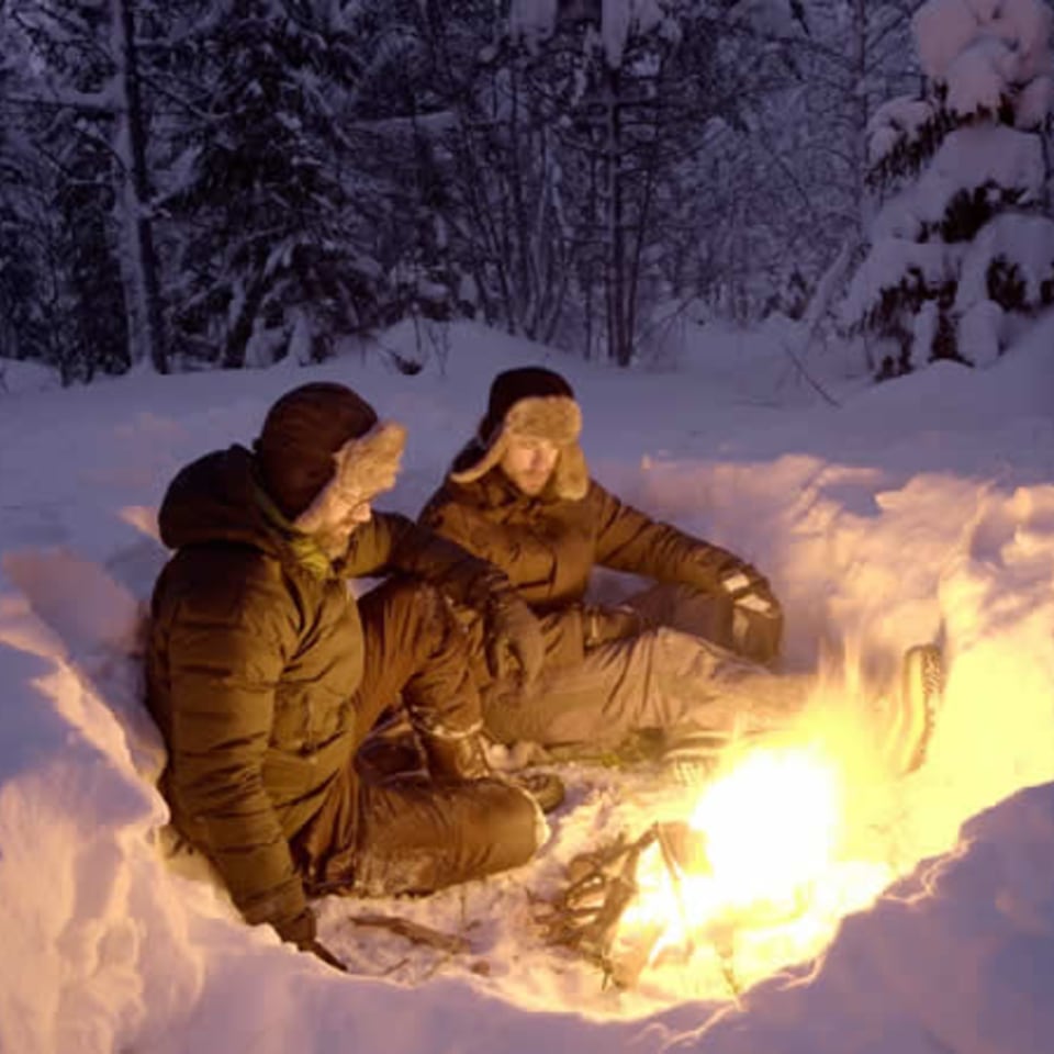 Picknick in der Wildnis