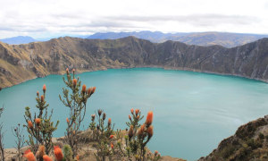 Quilotoa Kratersee Ecuador