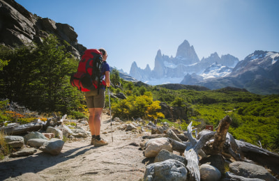 Auf dem Weg zum Fitz Roy