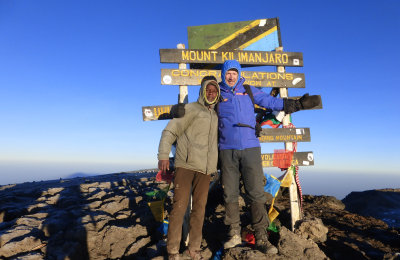 Uhuru Peak Kilimandscharo Tansania