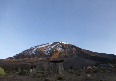 Tansania Safari Kilimanjaro Machame Route Panorama