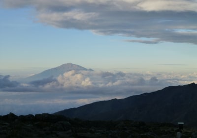 Tansania Safari Kilimanjaro Machame Route Panorama