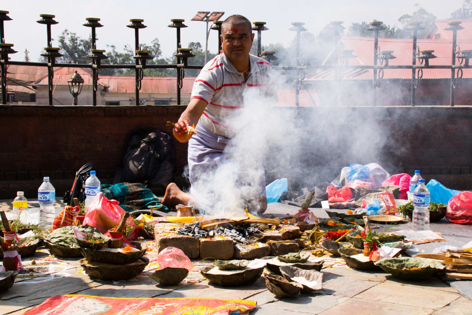 Zeremonie Pashupatinath