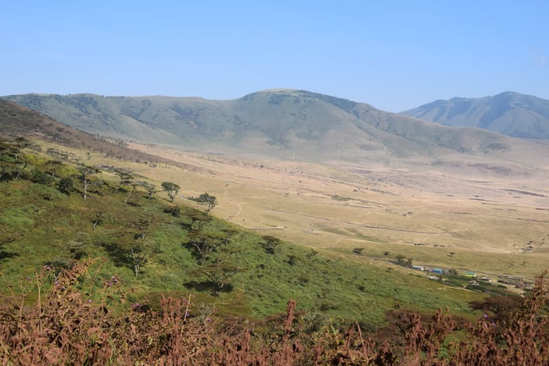 landschaft ngorongoro krater