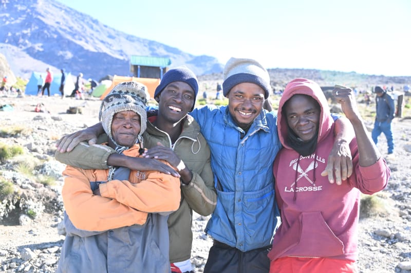 Chagga am Kilimandscharo