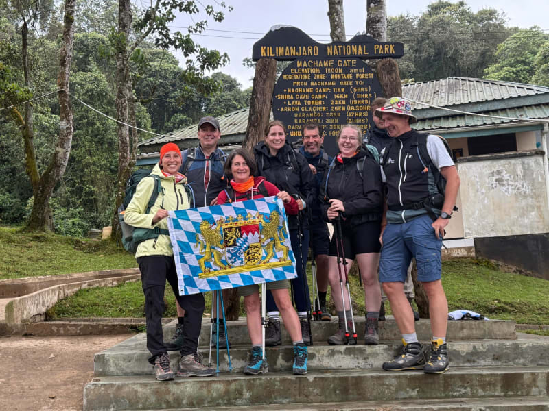 Machame Gate Kilimandscharo Tansania