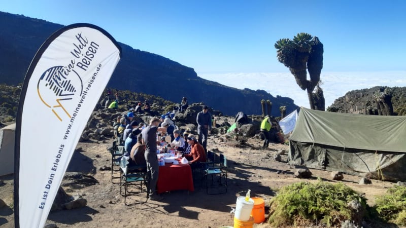 Idylle im Barranco Camp