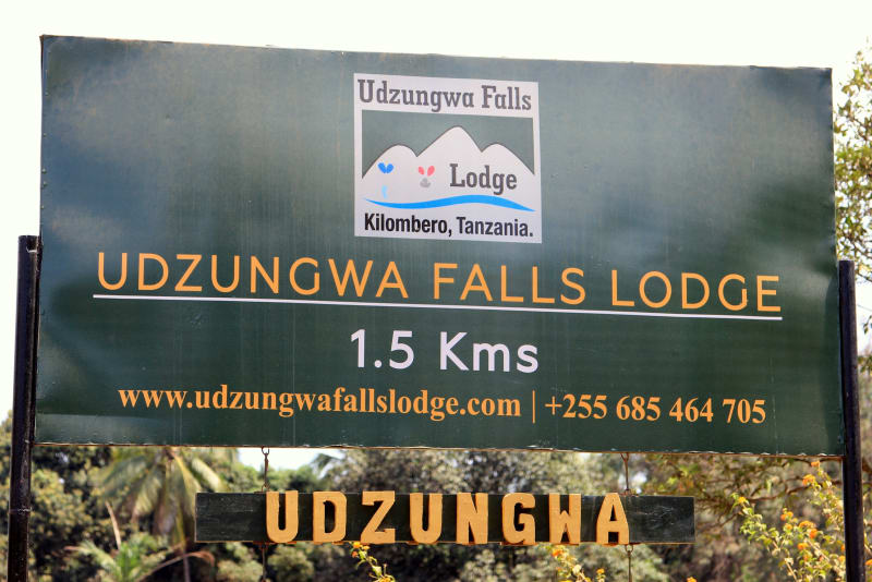 Sanje Wasserfaelle Udzungwa Mountain