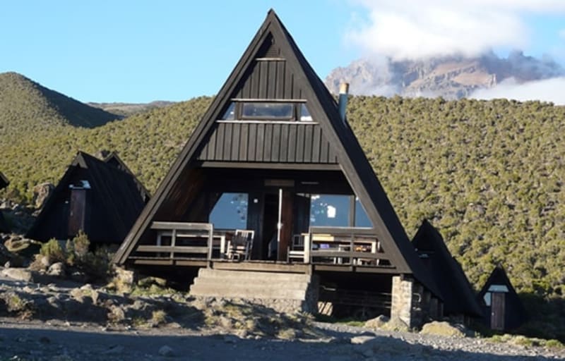 Marangu route hut