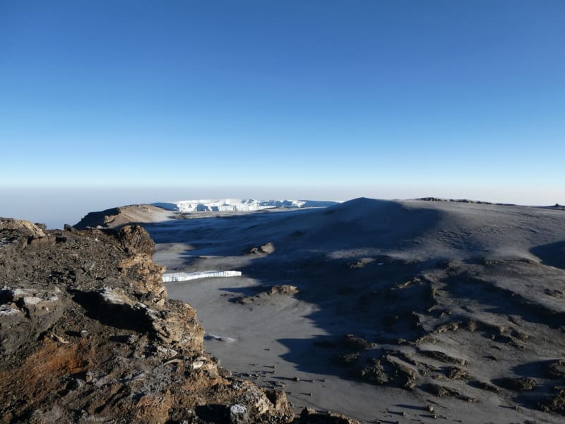 Crater kilimandscharo tanzania
