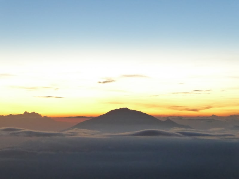 Sonnenaufnag Kilimandscharo stella point